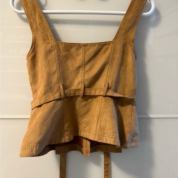 BANANA REPUBLIC Tan Button-Up Top - Picture 4 of 5